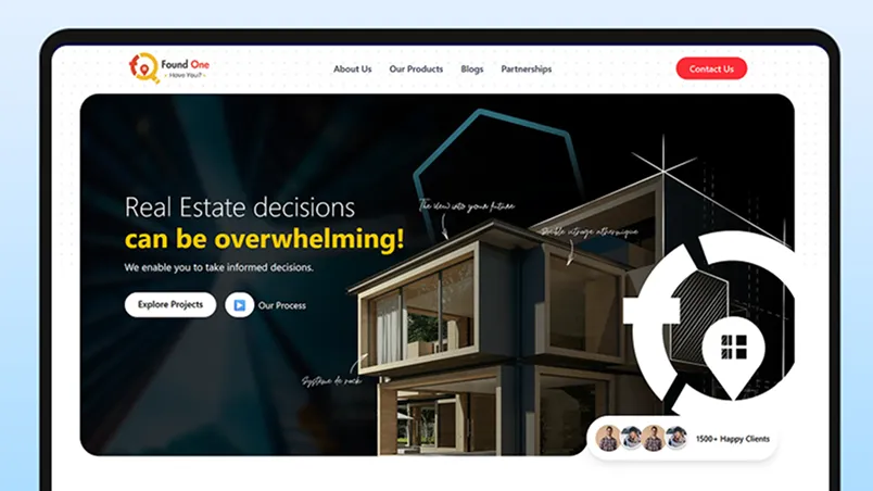Macula tech brand website design preview